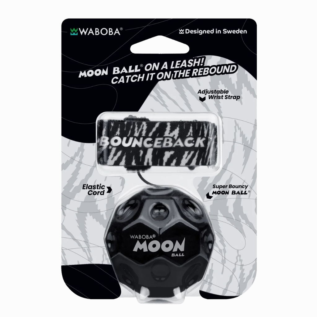 Waboba Solid Bounceback Moon Ball Geri Dönen ve Yüksek Zıplayan Top Bilek İpli Moon Ball