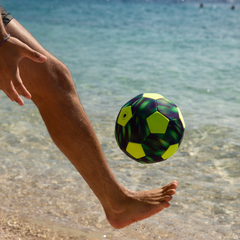 Waboba Sporty Plaj Futbol Topu Su Geçirmez Deniz Havuz Futbol Topu 8,5inç 5 Numara