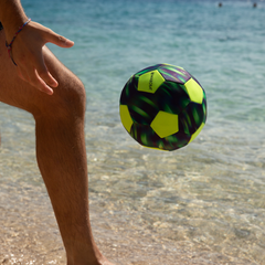 Waboba Sporty Plaj Futbol Topu Su Geçirmez Deniz Havuz Futbol Topu 8,5inç 5 Numara