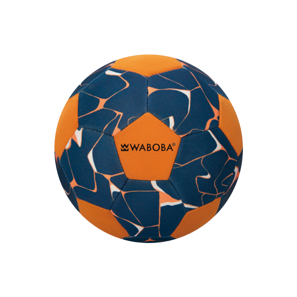Waboba Sporty Plaj Futbol Topu Su Geçirmez Deniz Havuz Futbol Topu (Lacivert Turuncu)
