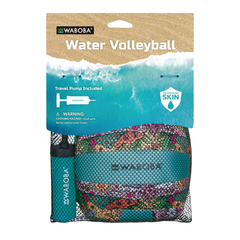 Waboba Sporty Plaj Voleybol Topu Deniz ve Bahçe Voleybol Topu (Lacivert Turuncu)