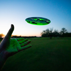 Waboba Wingman UFO Işıklı Silikon Frizbi