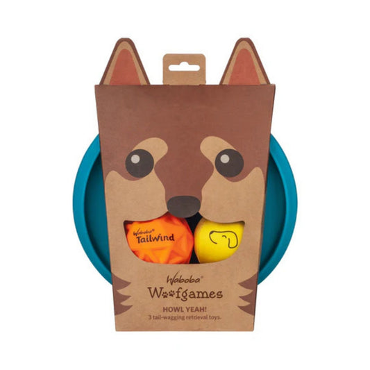 Waboba Woofpack Frizbi Top Köpek Oyuncağı Oyun Seti