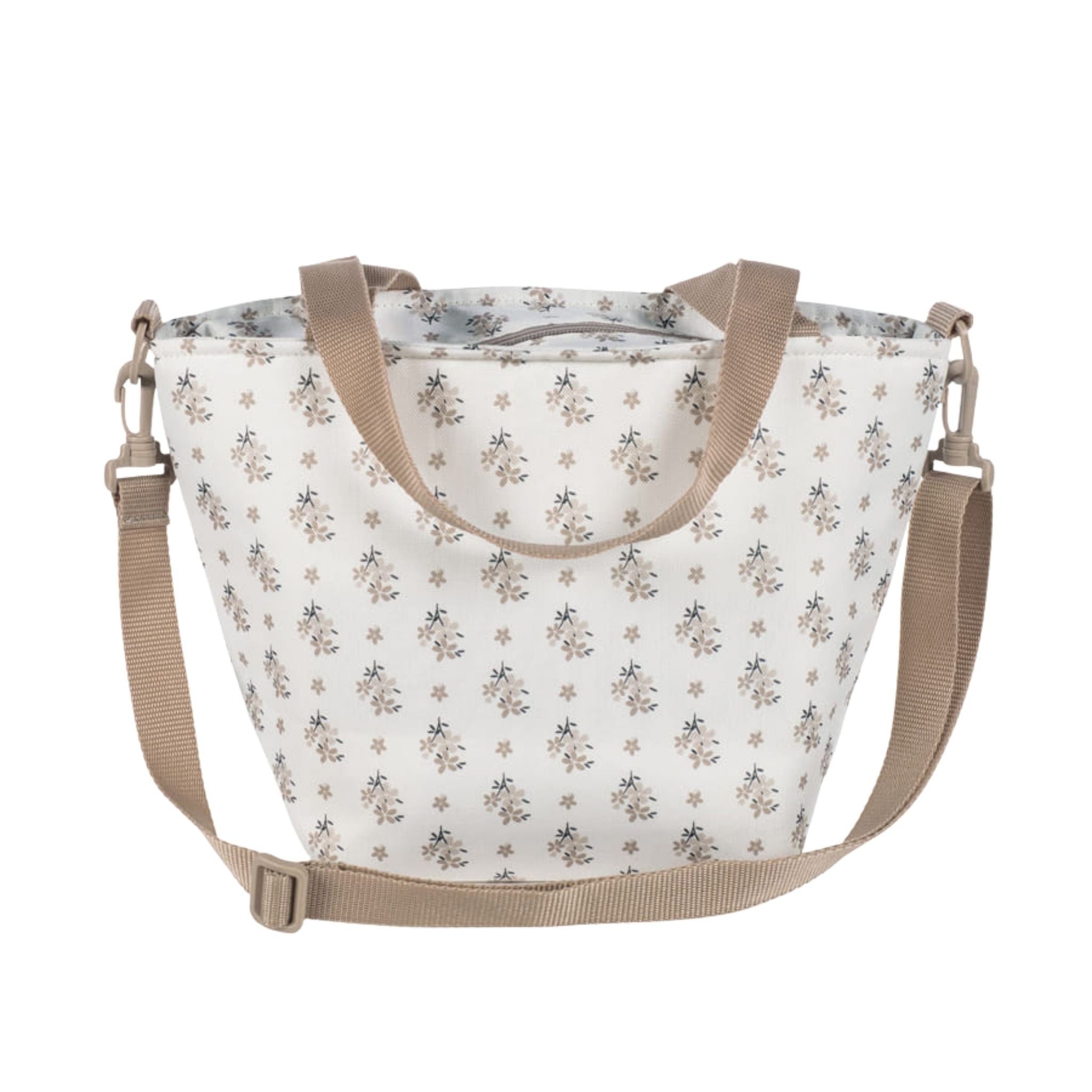 Walking Mum Bolsa Comiditas Çiçek Desenli Termos Çanta
