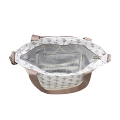 Walking Mum Bolsa Comiditas Çiçek Desenli Termos Çanta