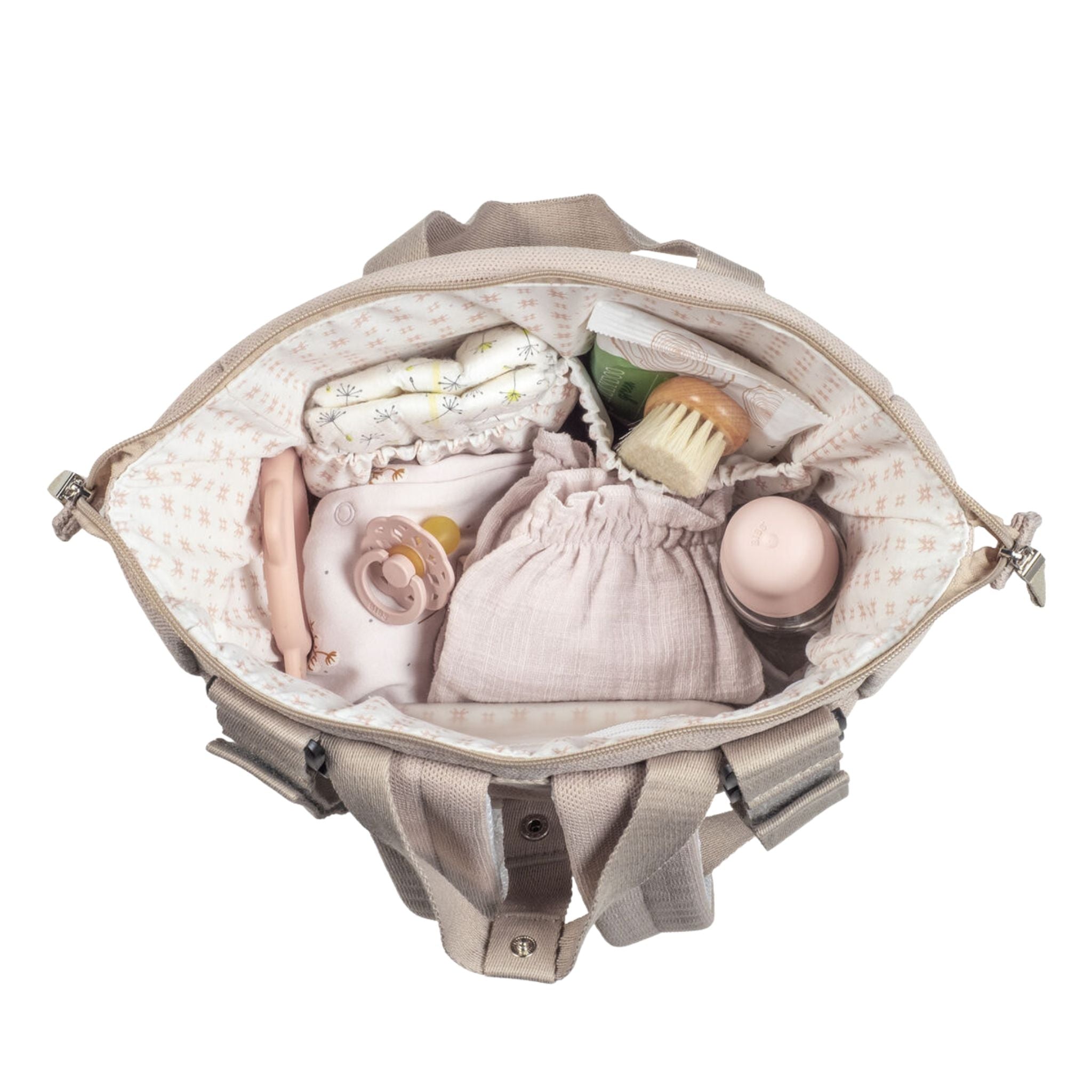 Walking Mum Eco Mum Bebek Bakım Sırt Çantası Apricot