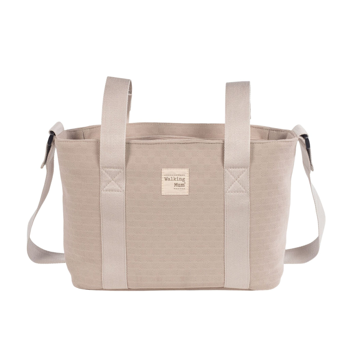 Walking Mum Eco Mum Crossbody Bebek Bakım Çantası Apricot