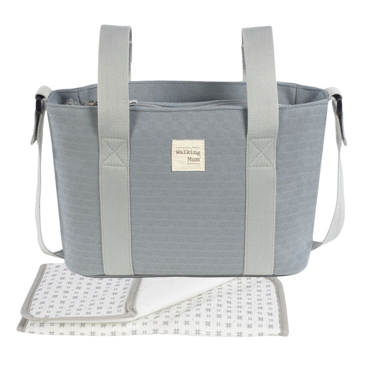 Walking Mum Eco Mum Crossbody Bakım Çantası Cloud
