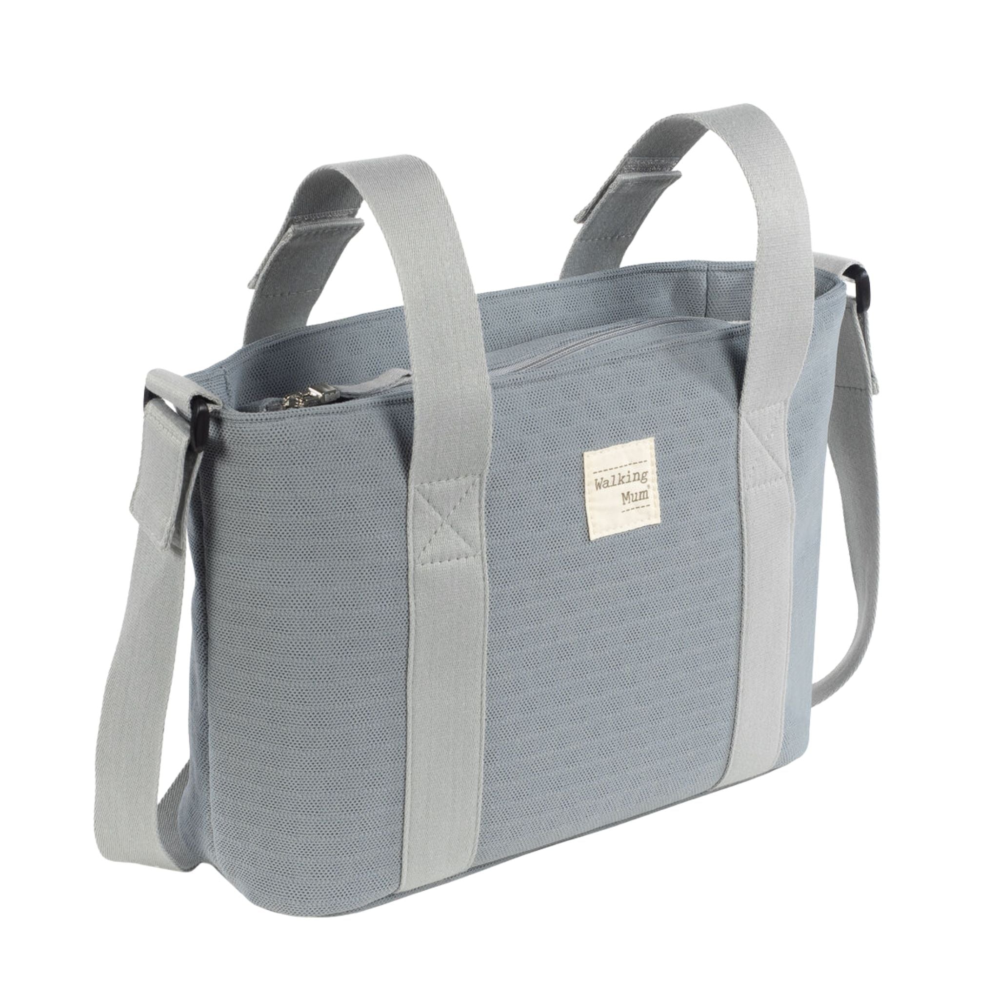 Walking Mum Eco Mum Crossbody Bakım Çantası Cloud