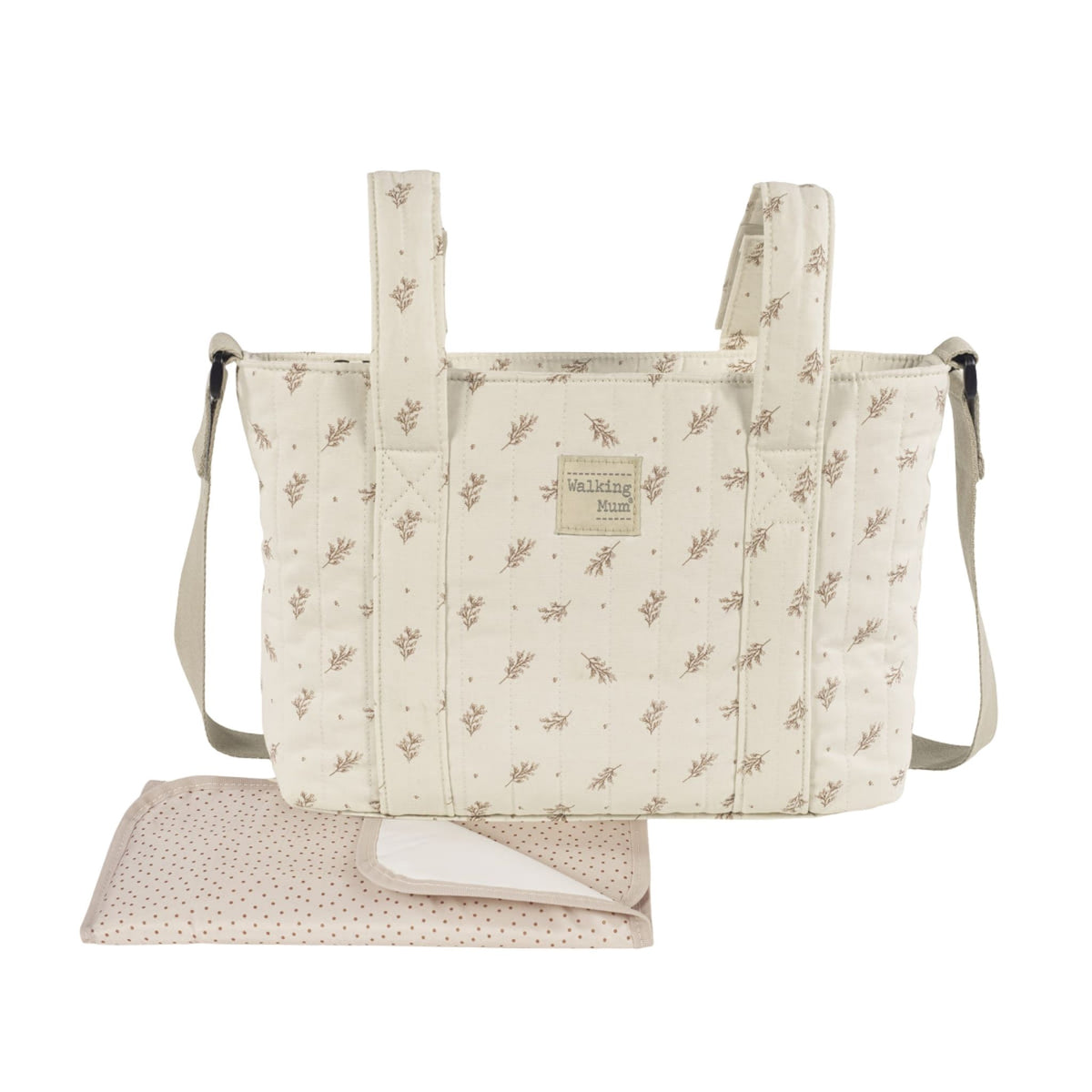 Walking Mum Mimosa Crossbody Bebek Bakım Çantası Pink
