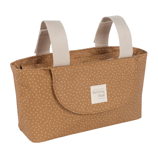 Walking Mum Poppy Bebek Arabası Puantiyeli Organizer Çanta Cinnamon
