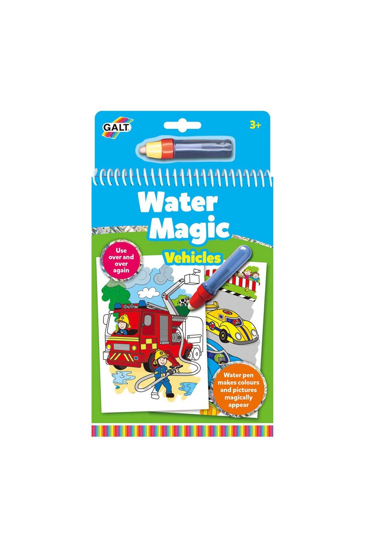 Water Magic Sihirli Kitap Vehicles 3 Yaş+