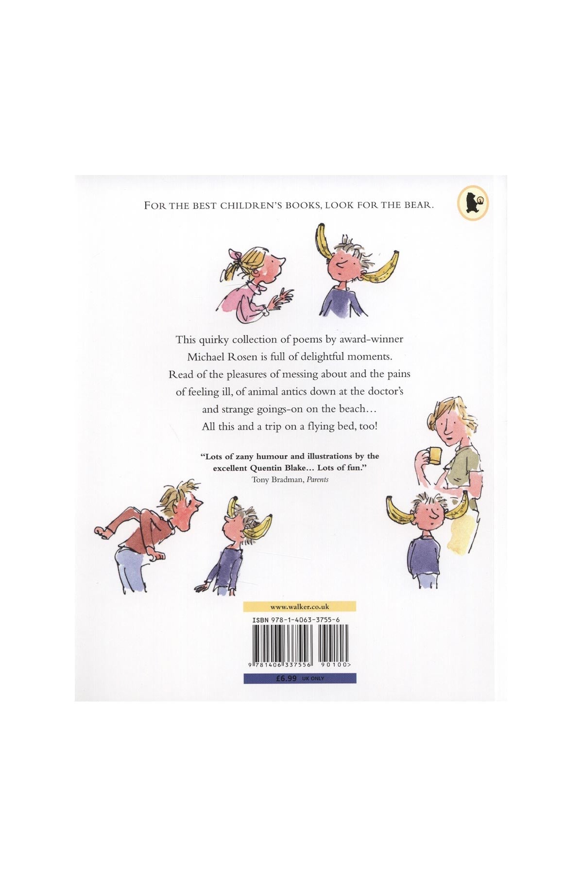 Walker Books Bananas In My Ears - Welcome Baby