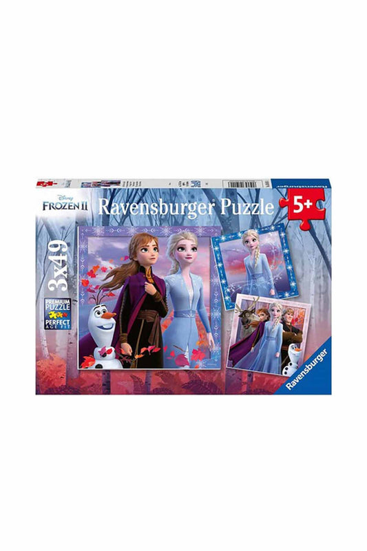 Ravensburger WD Puzzle 3x49 Parça - Welcome Baby