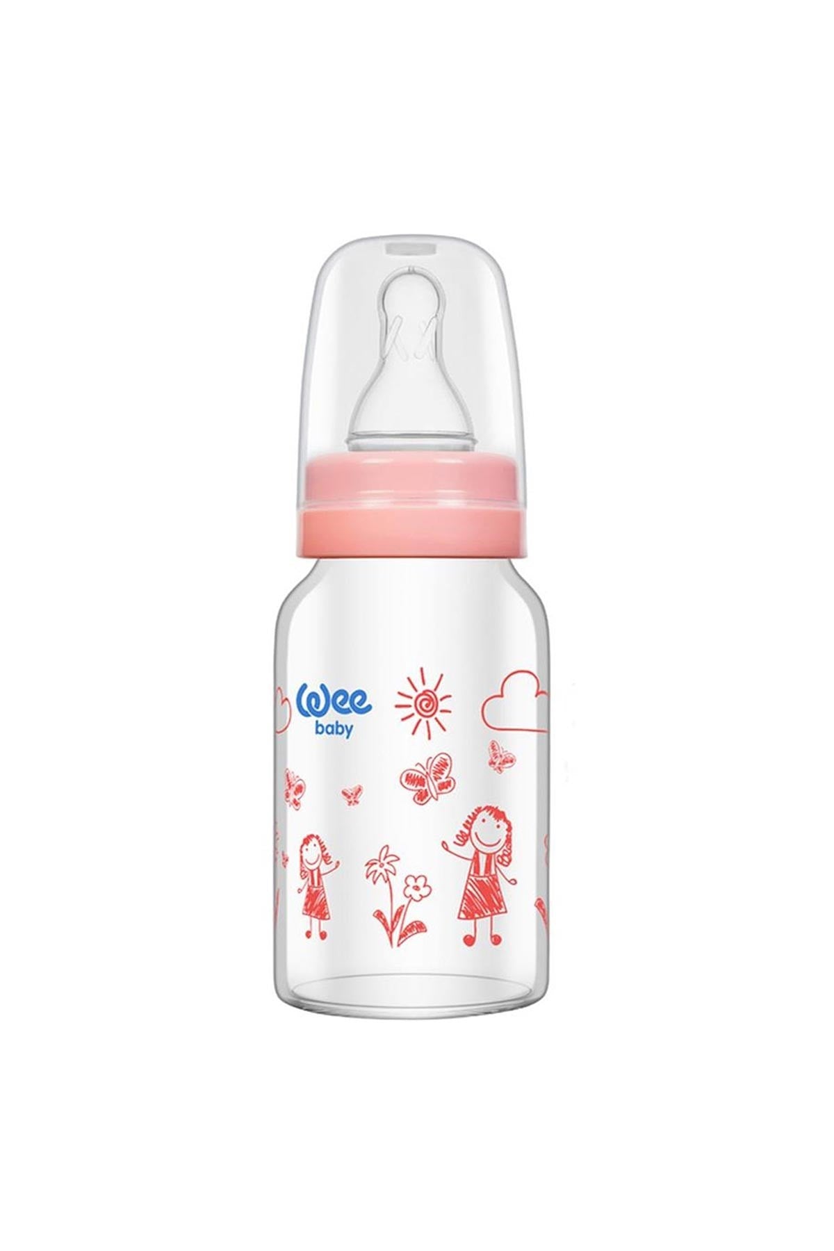 Wee Baby Isıya Dayanıklı Cam Biberon 120 ml