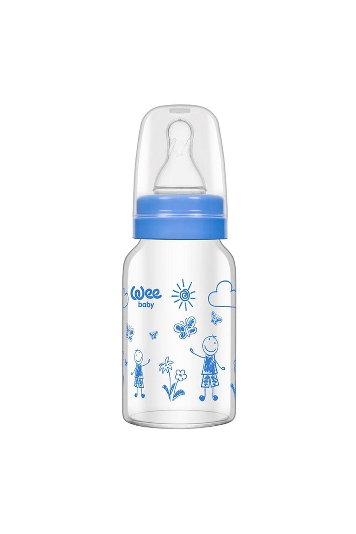 Wee Baby Isıya Dayanıklı Cam Biberon 120 ml