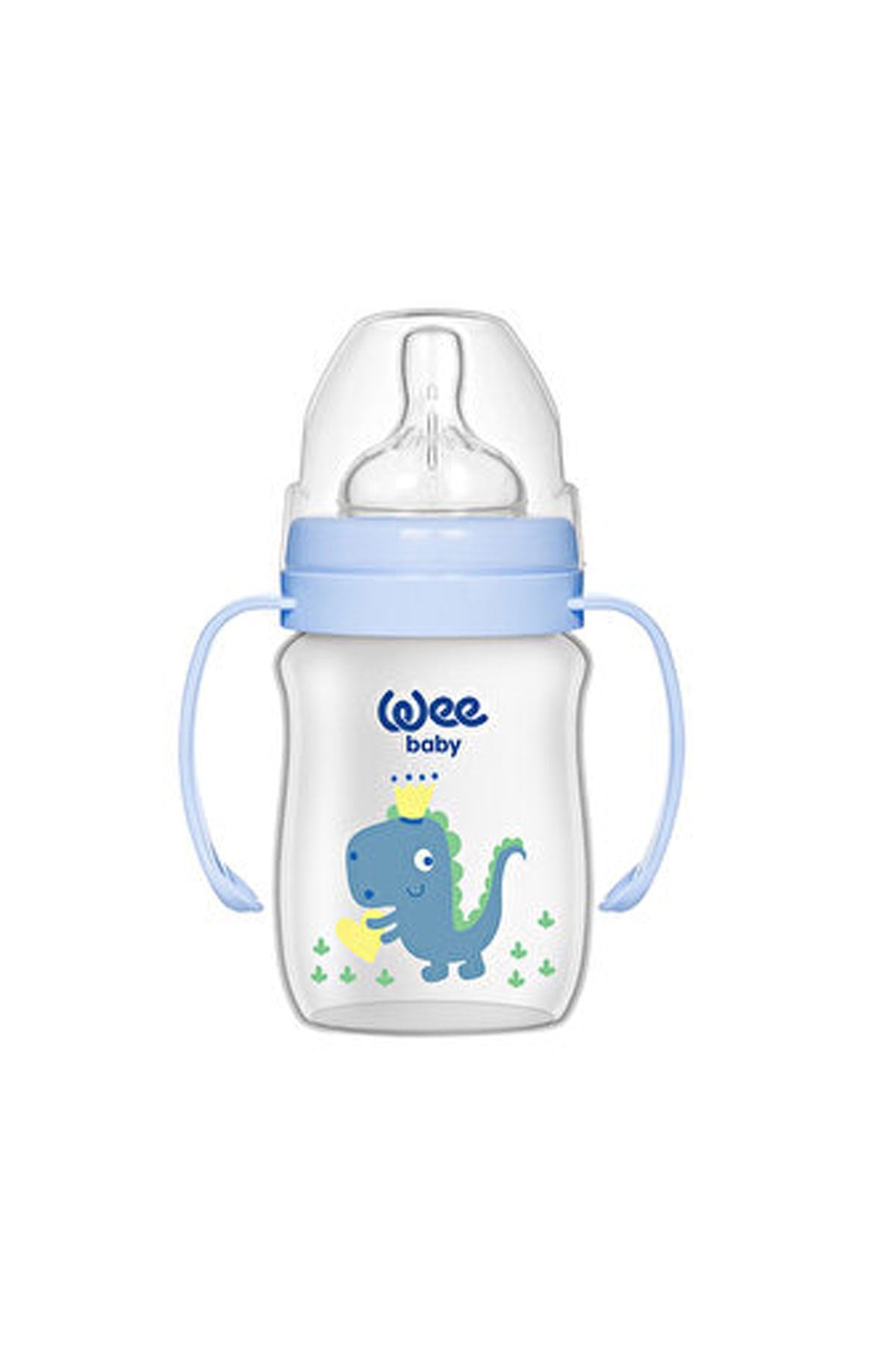 Wee Baby Klasik Plus Geniş Ağızlı Kulplu PP Biberon 150 ml