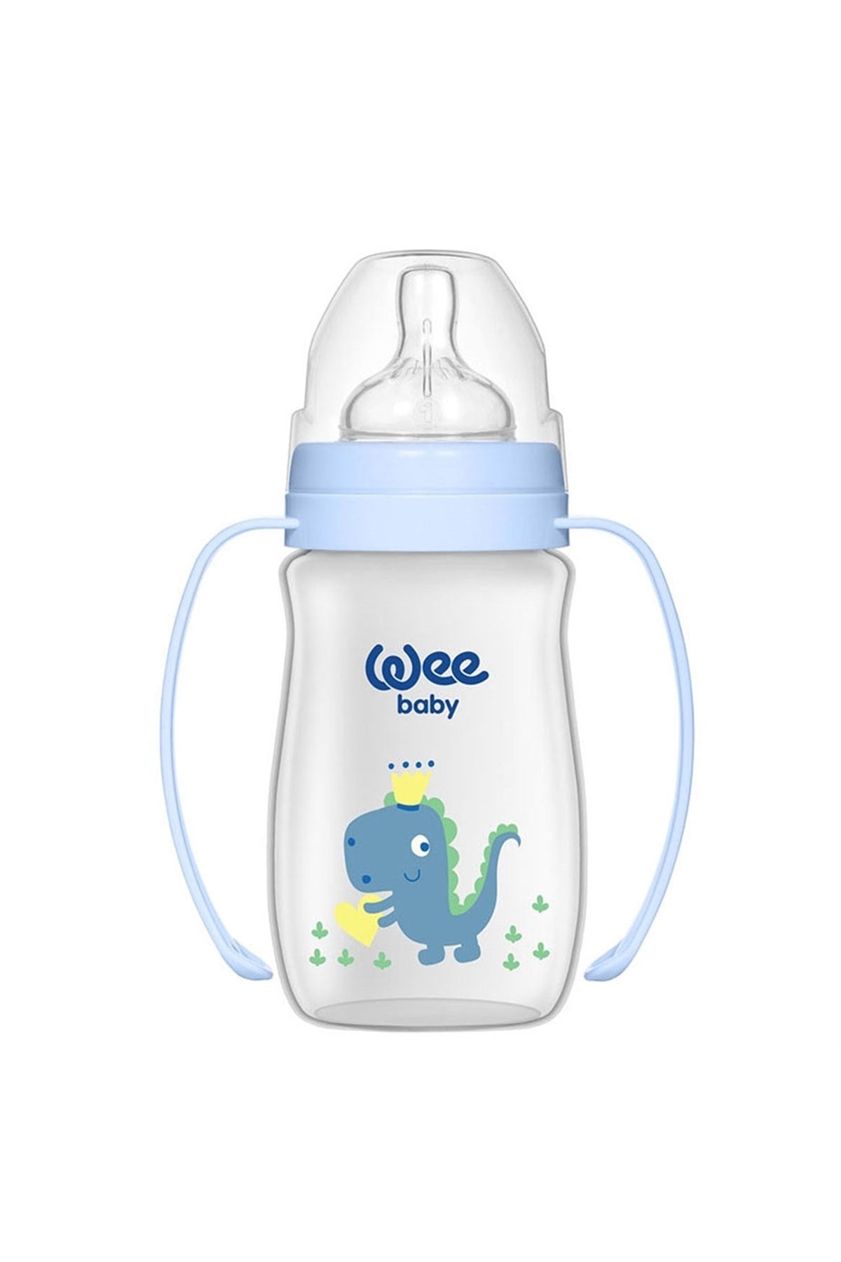 Wee Baby Klasik Plus Geniş Ağızlı Kulplu PP Biberon 250 ml