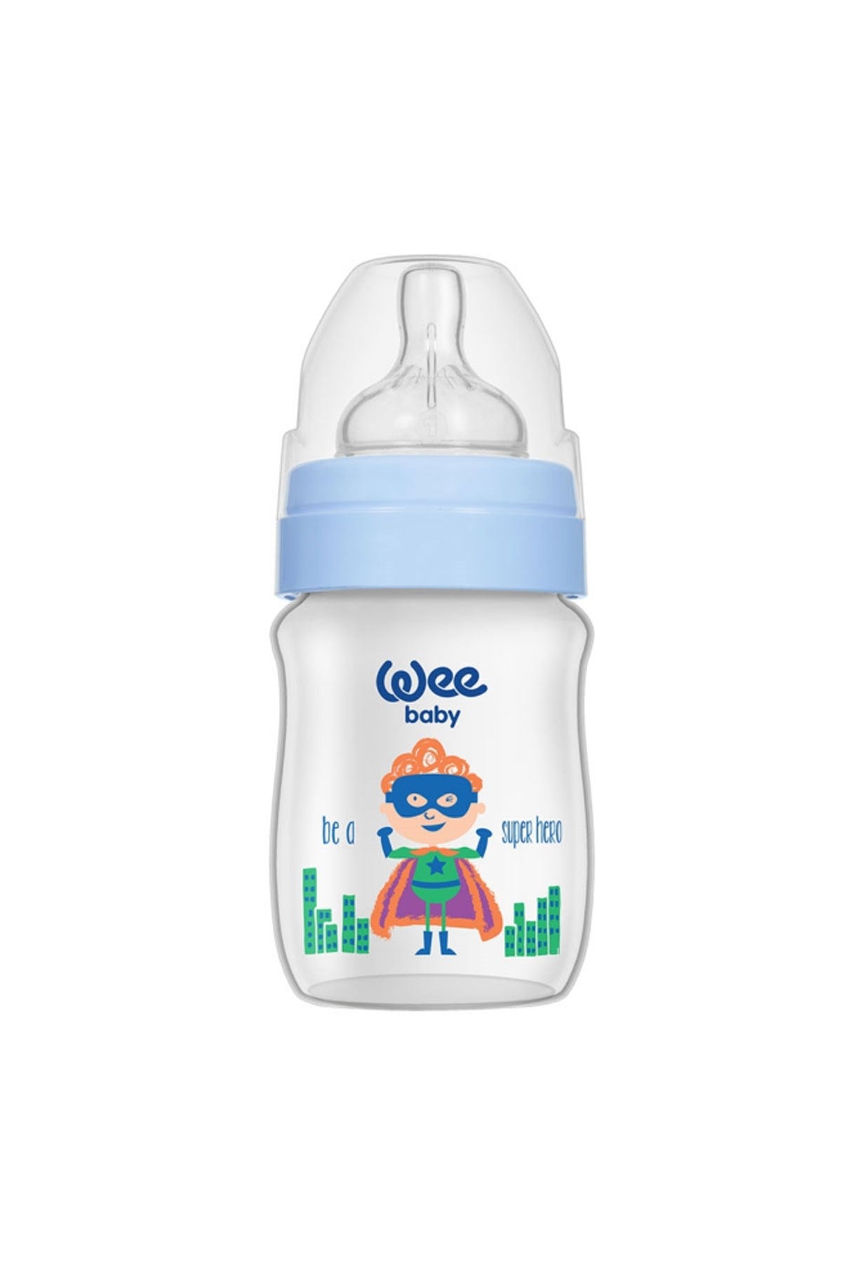 Wee Baby Klasik Plus Geniş Ağızlı PP Biberon 150 ml