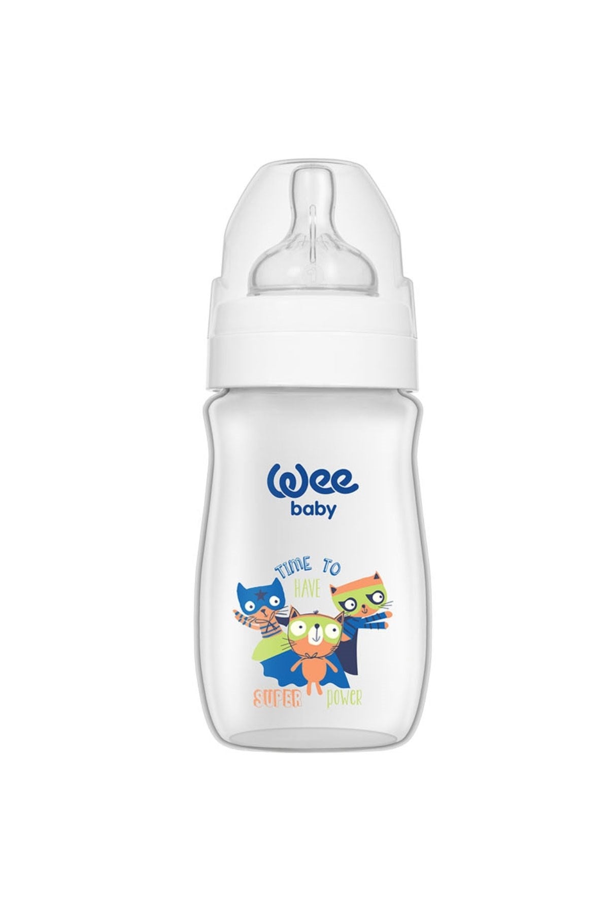 Wee Baby Klasik Plus Geniş Ağızlı PP Biberon 250 ml