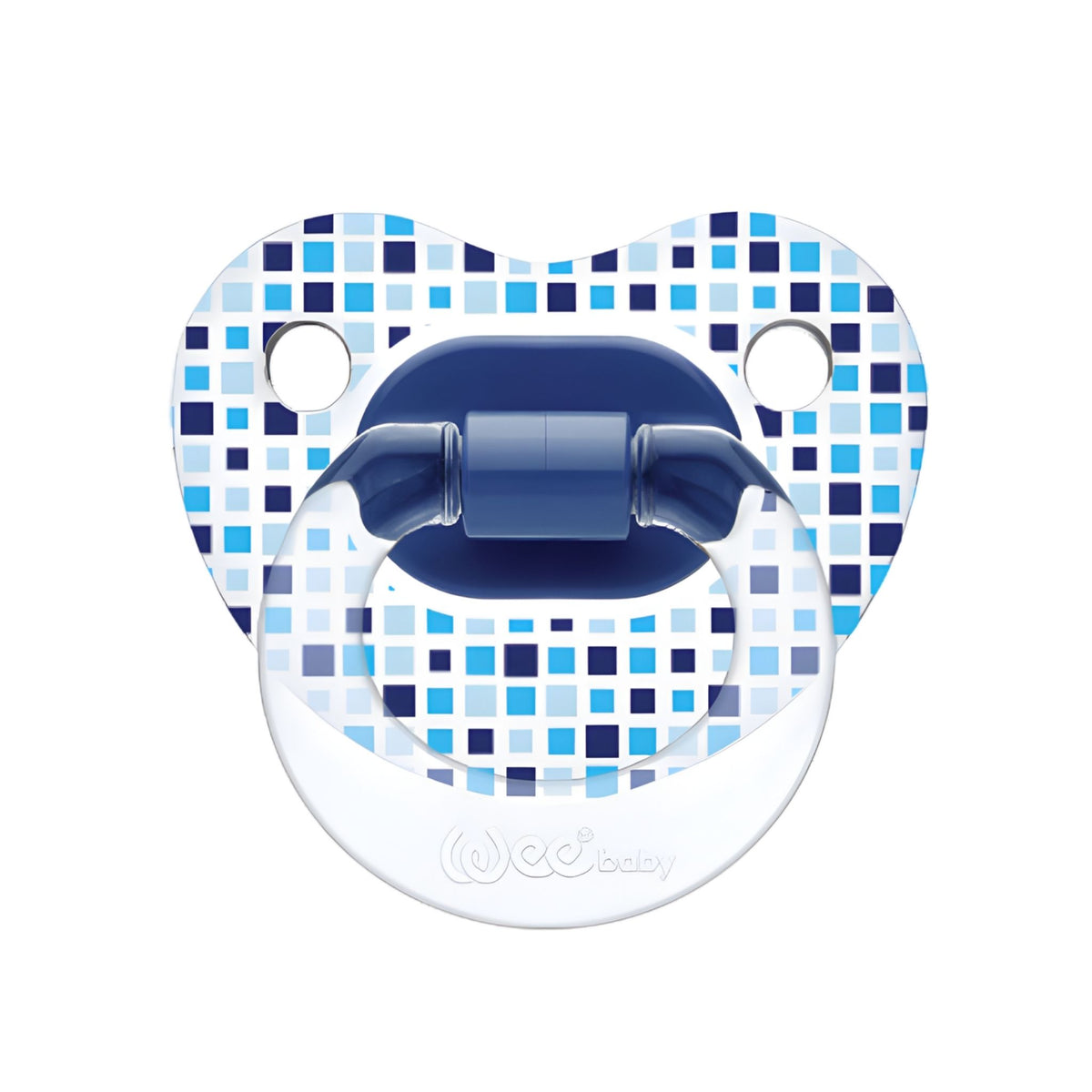 Wee Baby Şeffaf Desenli Damaklı Emzik No:1