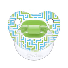 Wee Baby Şeffaf Desenli Damaklı Emzik No:3