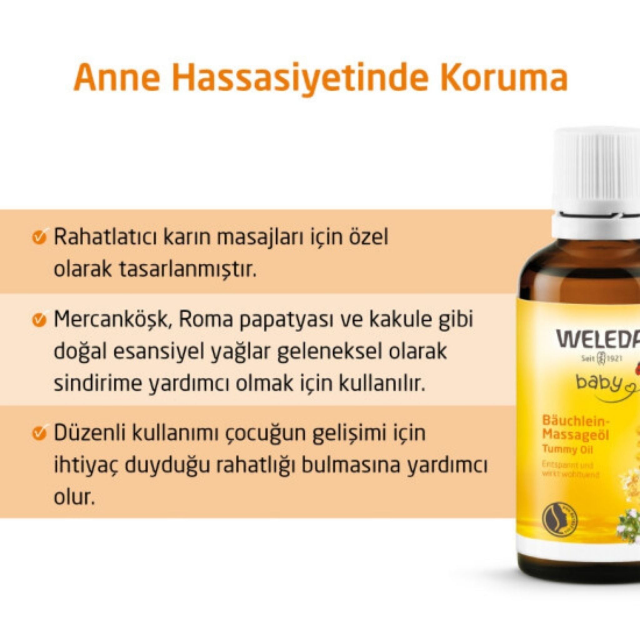 Weleda Bebek Masaj Yağı 50ml
