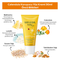 Weleda Calendula Koruyucu Organik Yüz Kremi 30ml