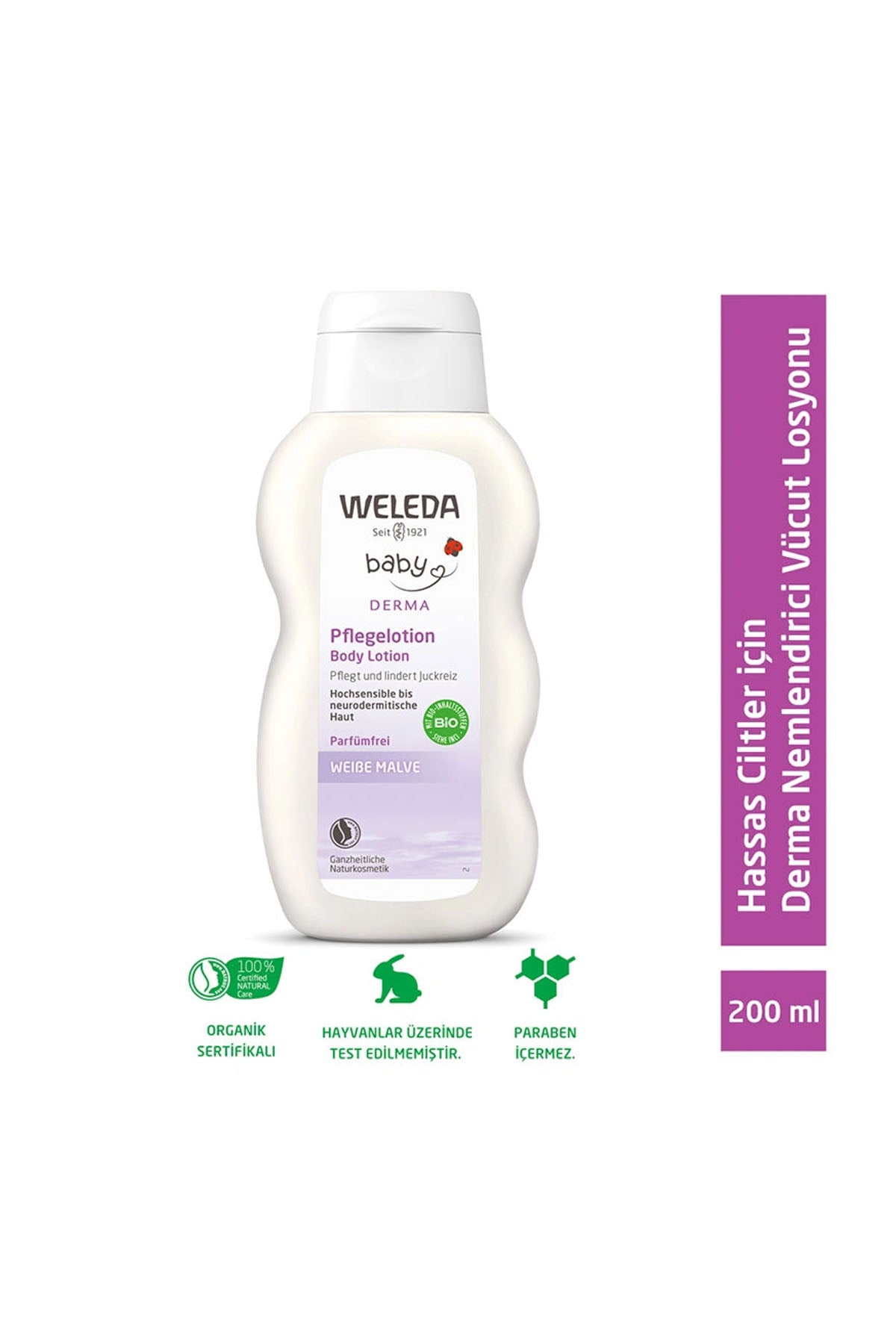 Weleda Derma Nemlendirici Vücut Losyonu 200ml