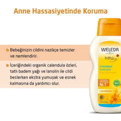 Weleda Calendula Organik Temizleyici ve Nemlendirici Banyo Kremi 200ml