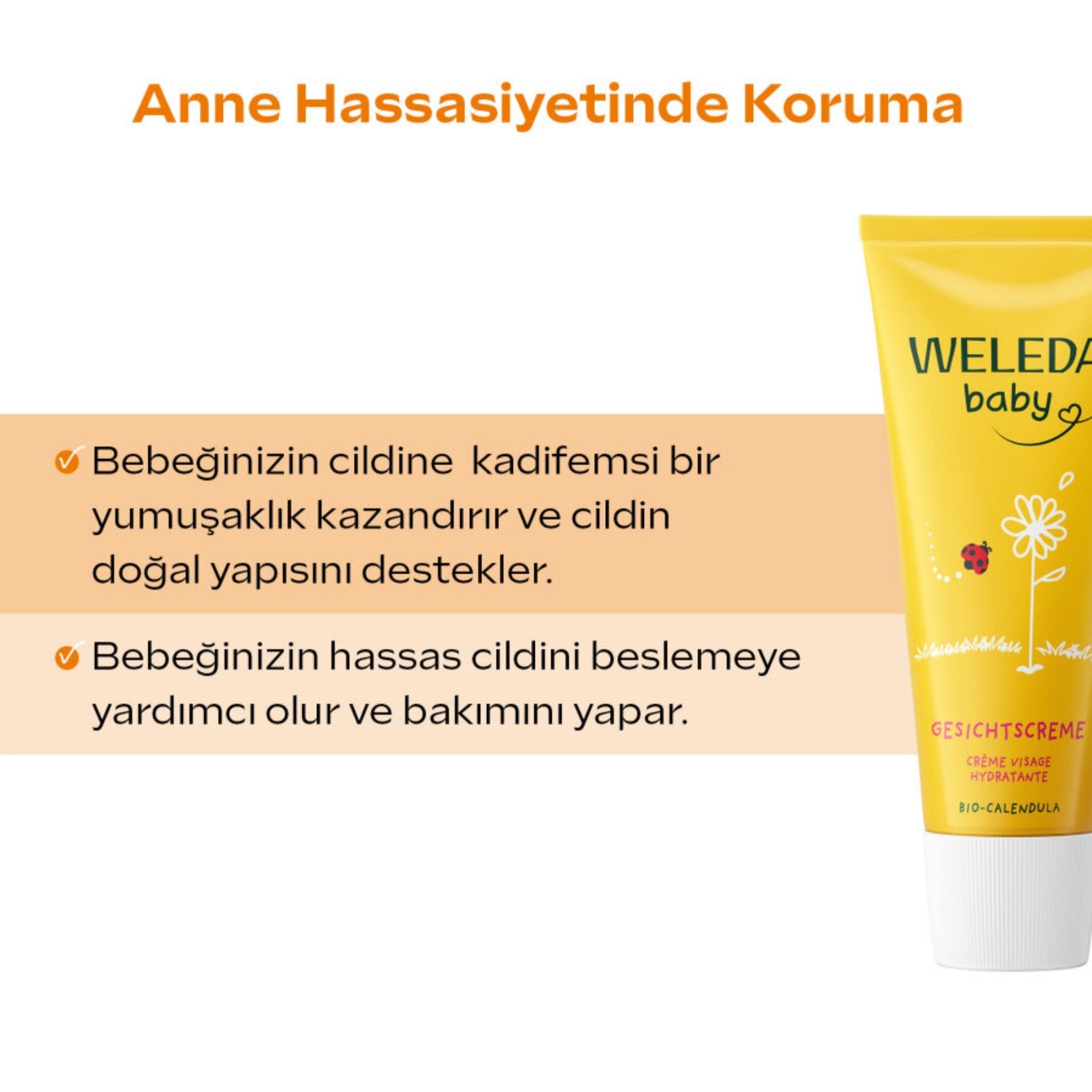 Weleda Calendula Organik Yüz Kremi 50ml