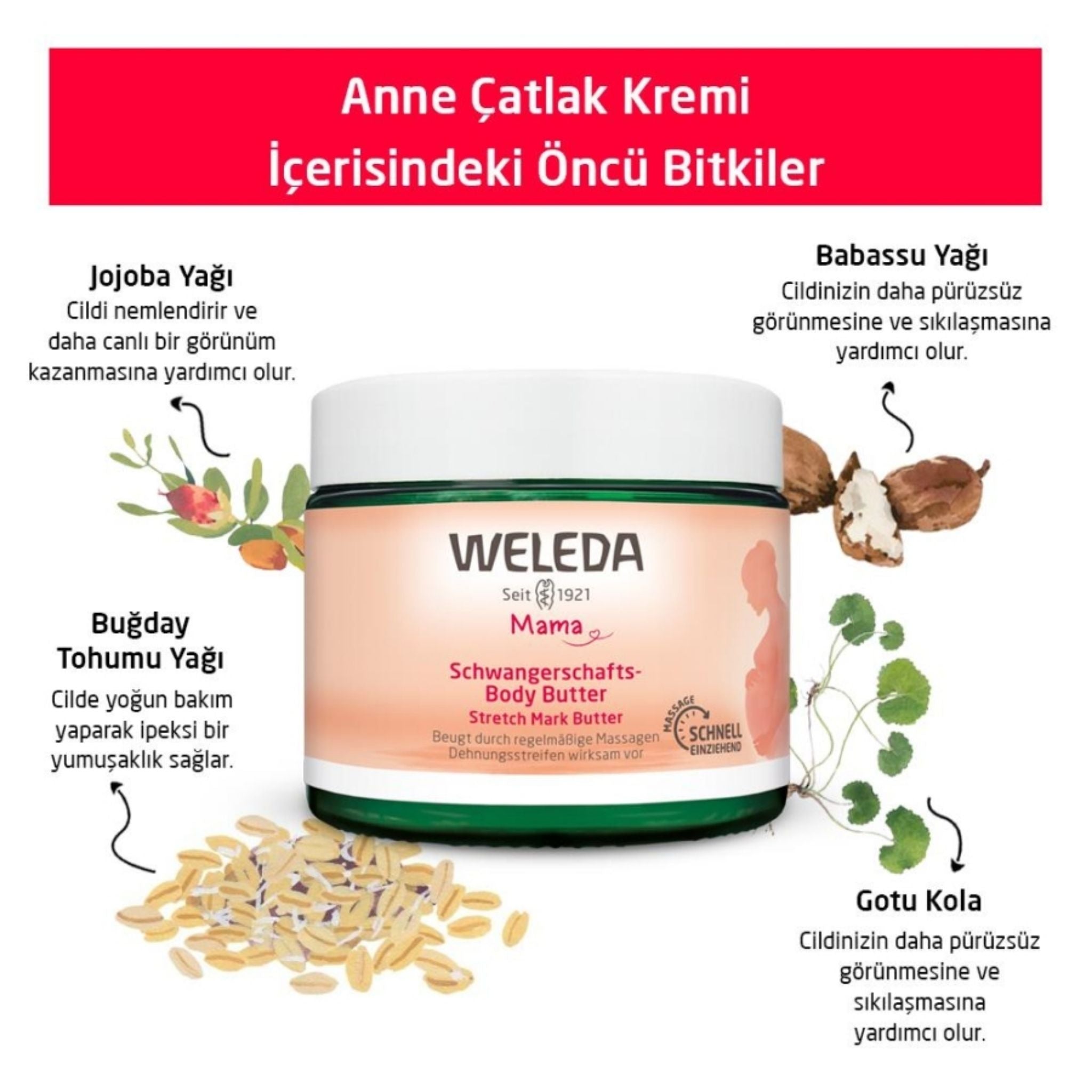 Weleda Çatlak Kremi 150ml