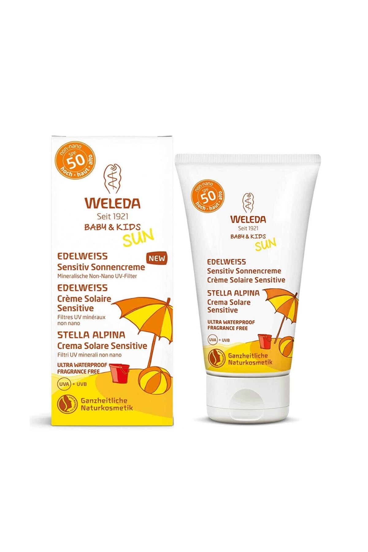 Weleda Edelweiss Organik Güneş Koruyucu Krem Spf50 50ml