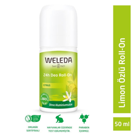 Weleda Limon Özlü Doğal Roll-On Deodorant 50ml