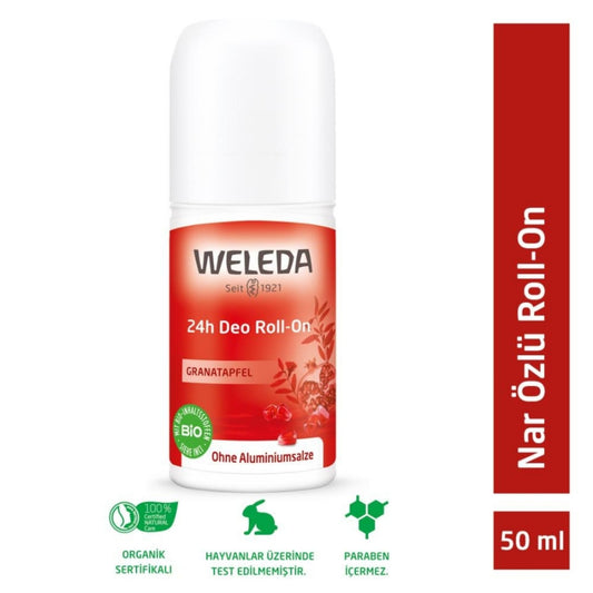 Weleda Nar Özlü Doğal Roll-On Deodorant 50ml