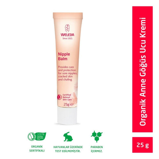 Weleda Organik Göğüs Ucu Bakım Kremi 25gr