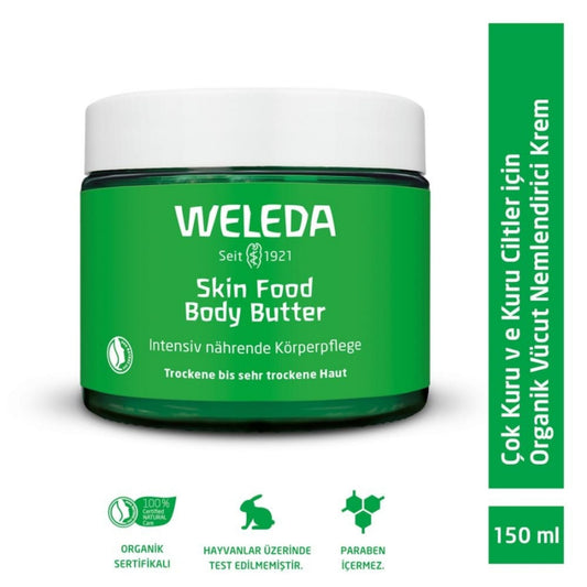 Weleda Skin Food Body Butter Organik Vücut Bakım Kremi 150ml