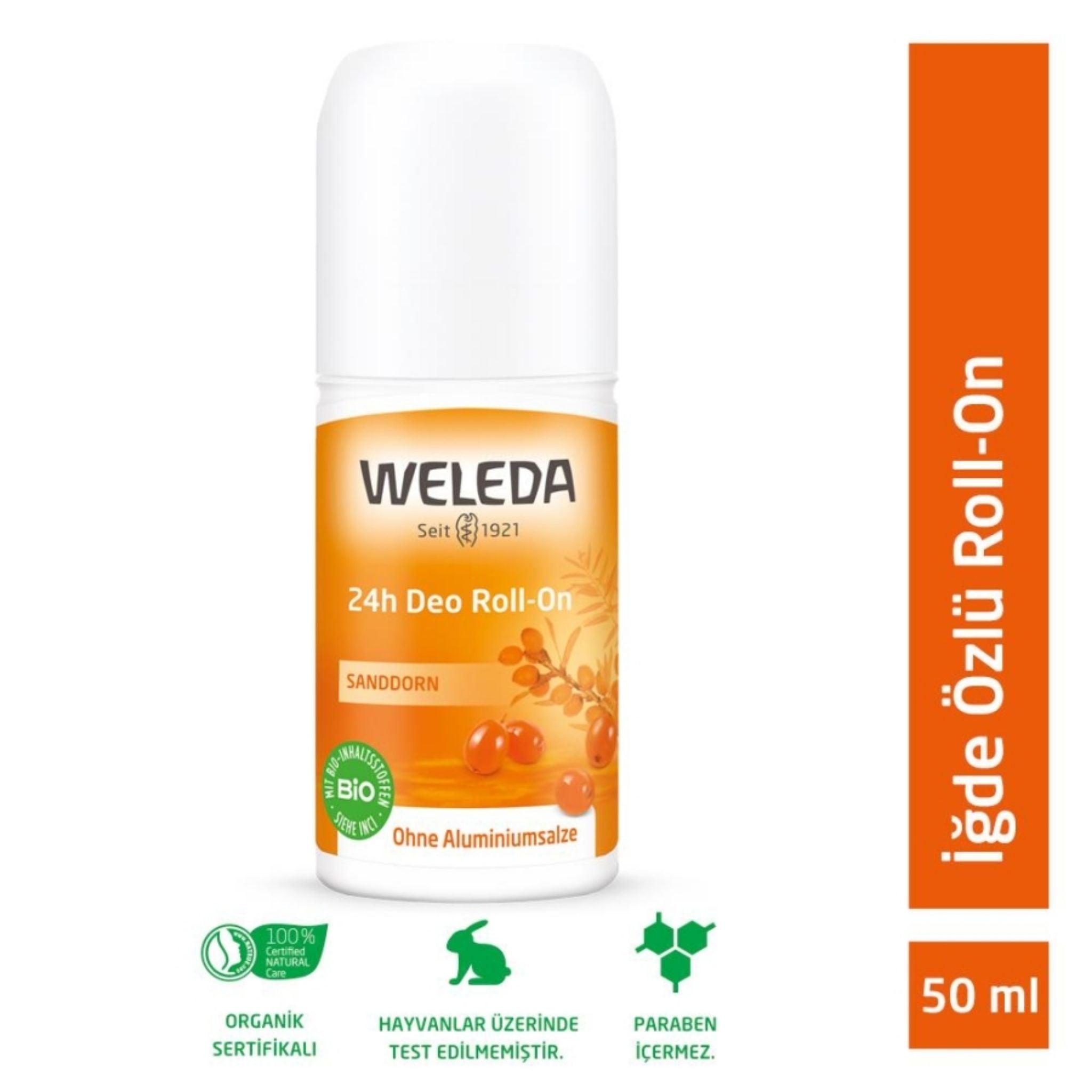 Weleda Yabani İğde Özlü Doğal Roll-On Deodorant 50ml