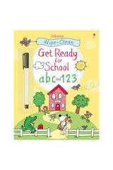 The Usborne Wipe Clean Get Ready Forschool Abc And 123 - Welcome Baby