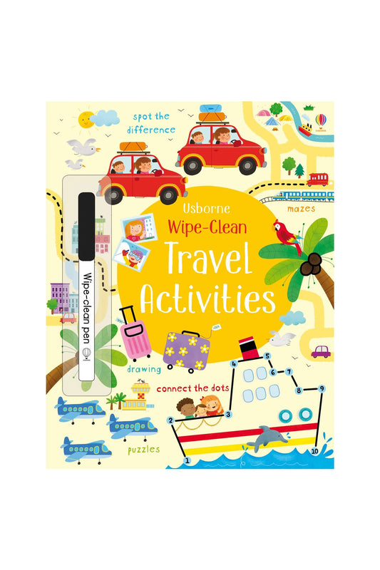The Usborne Wipe Clean Travel Activities - Welcome Baby