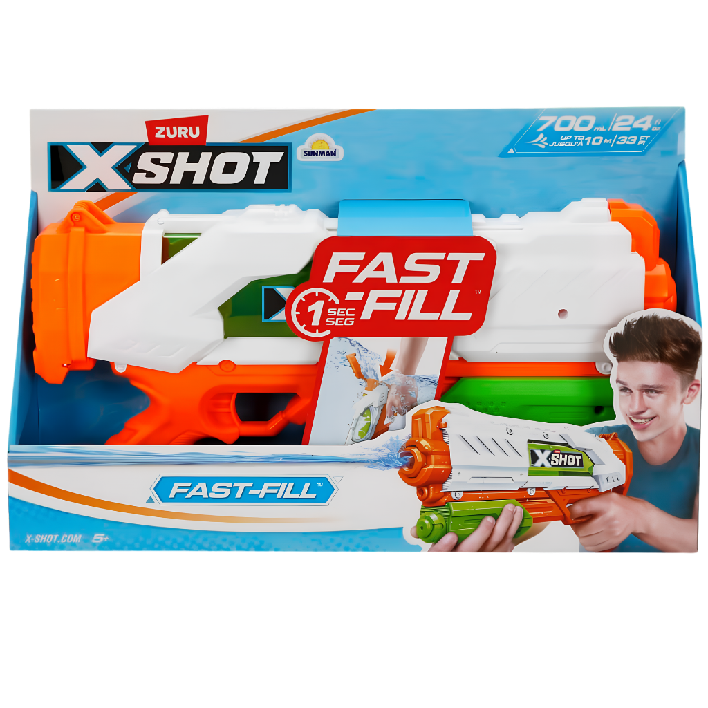 X-Shot Fast-Fill Su Tabancası 40cm – Welcome Baby