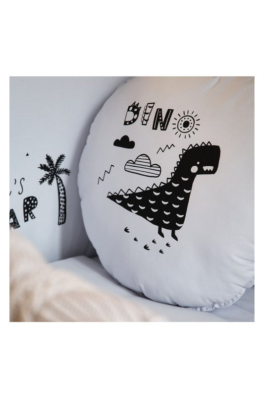 Funna Baby Yatak Örtü Seti Dino Mavi 100x150cm