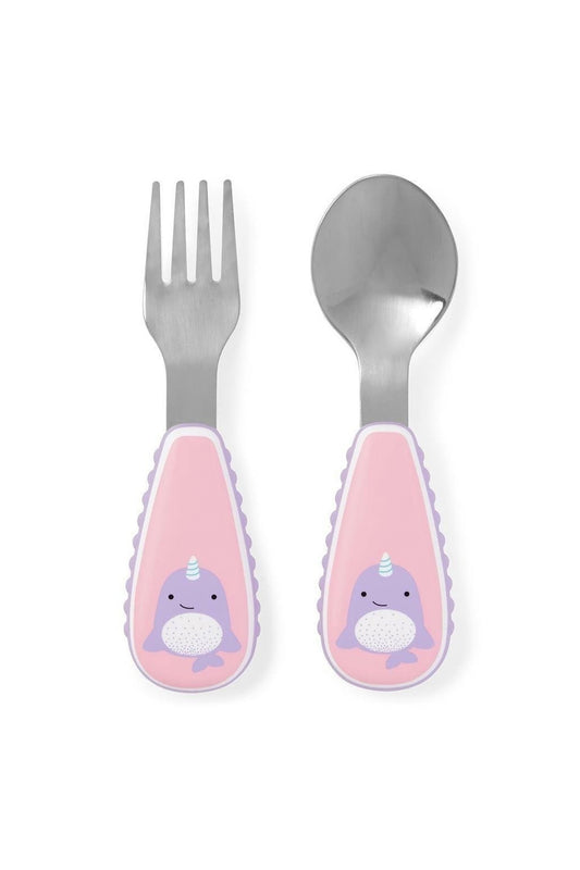 Skip Hop Zoo Çatal Kaşık Seti Narwhal 2'li Set - Welcome Baby