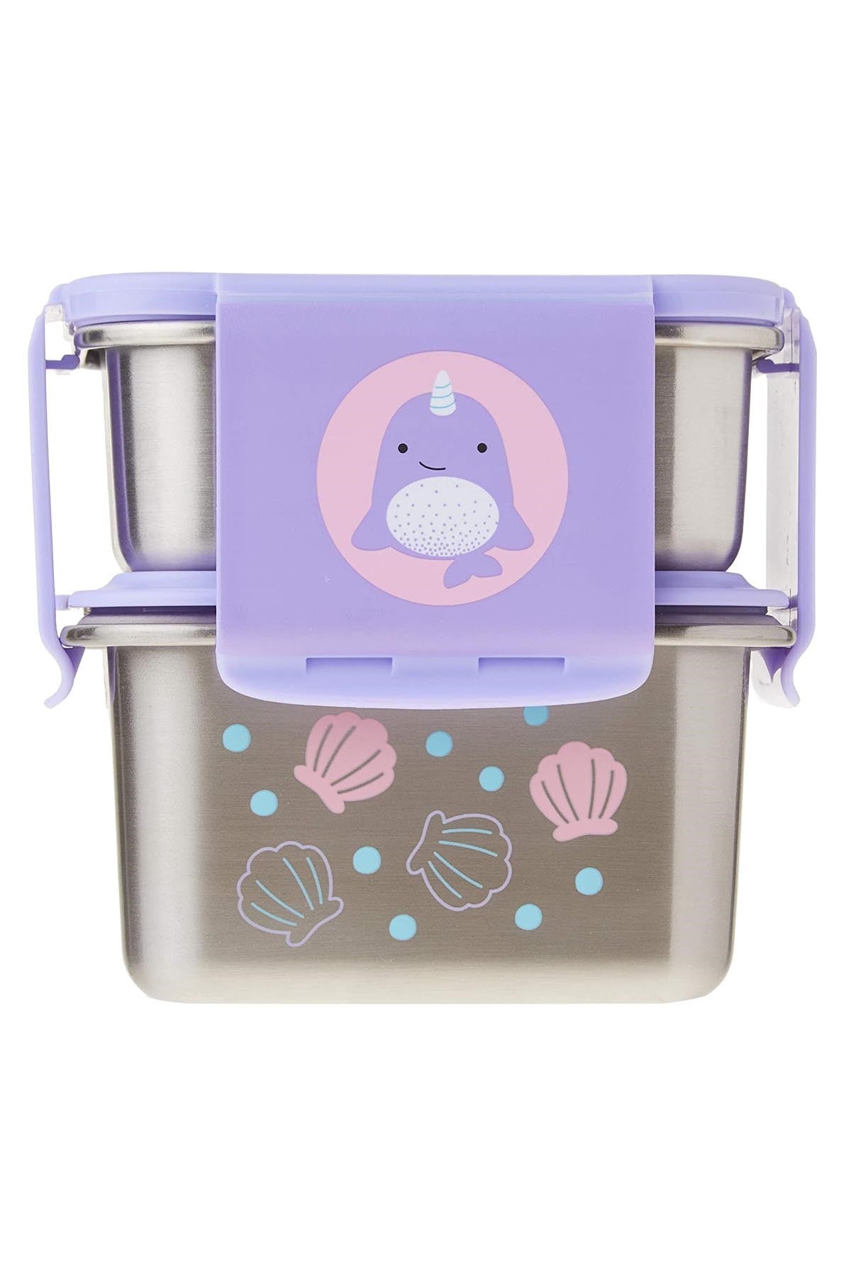 Skip Hop Zoo Paslanmaz Çelik Beslenme Kiti Narwhal - Welcome Baby