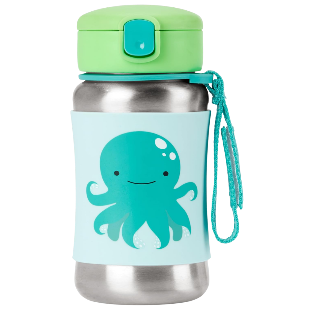 Skip Hop Zoo Paslanmaz Çelik Suluk Ahtapot 350ml