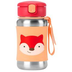 Skip Hop Zoo Paslanmaz Çelik Suluk Tilki 350ml
