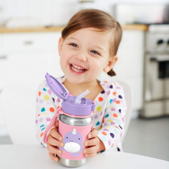 Skip Hop Zoo Paslanmaz Çelik Suluk Tilki 350ml