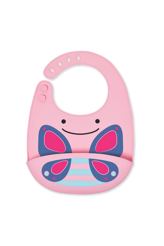 Skip Hop Zoo Silikon Önlük Kelebek